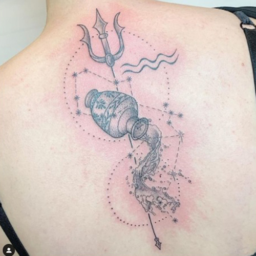 15+ Stunning Aquarius Tattoo Designs for Zodiac Lovers