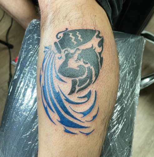 15+ Stunning Aquarius Tattoo Designs for Zodiac Lovers