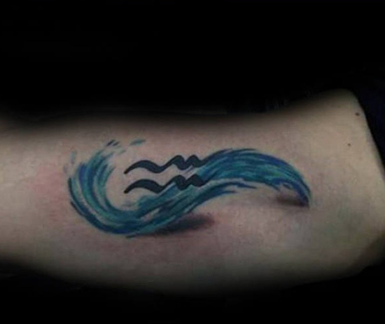 15+ Stunning Aquarius Tattoo Designs for Zodiac Lovers