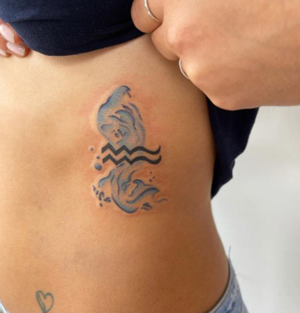 15+ Stunning Aquarius Tattoo Designs for Zodiac Lovers