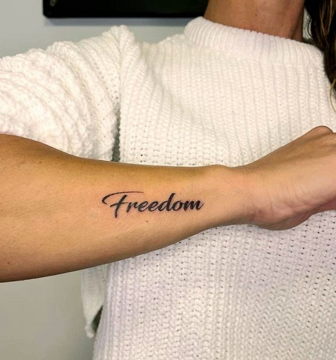 15 Inspirational Freedom Tattoo Designs for People of All Ages