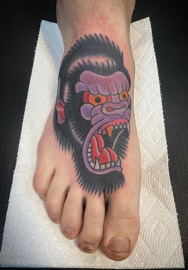 15 Unique Gorilla Tattoo Designs You Will Have to See