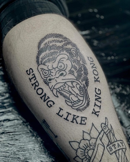 15 Unique Gorilla Tattoo Designs You Will Have to See