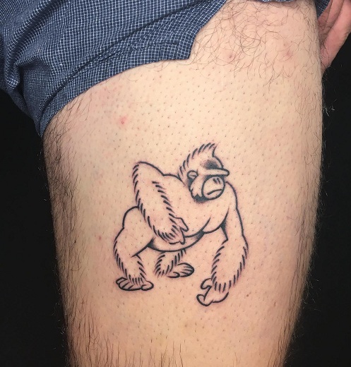 15 Unique Gorilla Tattoo Designs You Will Have to See
