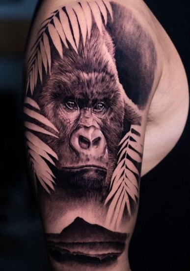 15 Unique Gorilla Tattoo Designs You Will Have to See