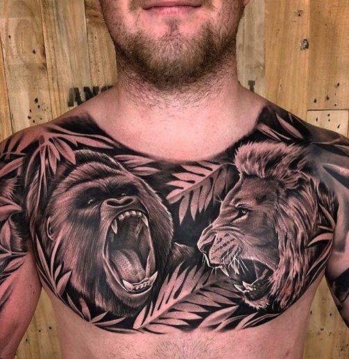 15 Unique Gorilla Tattoo Designs You Will Have to See
