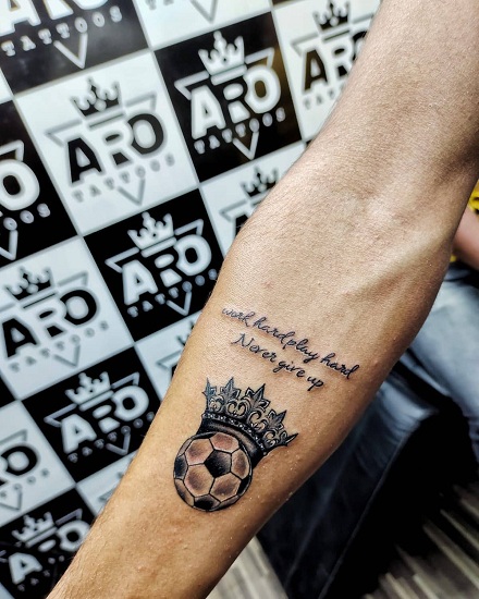 15 Best Football Tattoo Designs for Sports Lovers