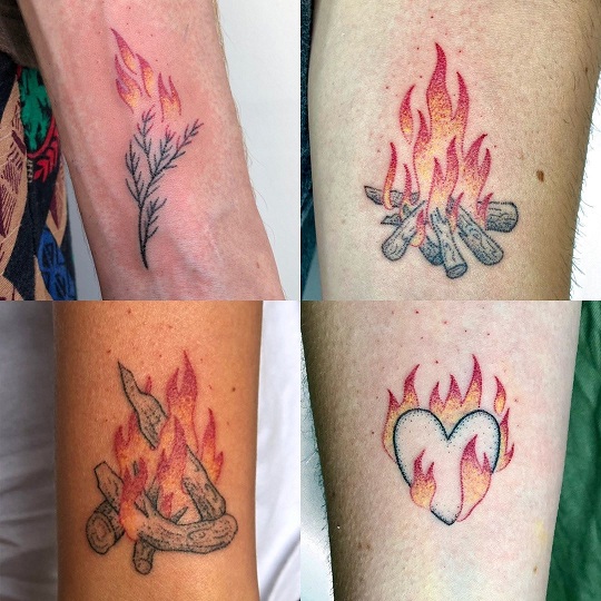 10 Best Fire Tattoo Designs for Men and Women | I Fashion Styles