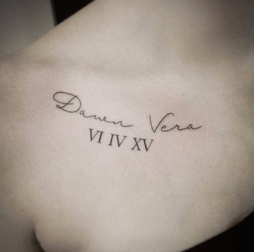 15 Best Roman Numeral Tattoo Designs, Ideas and Meanings