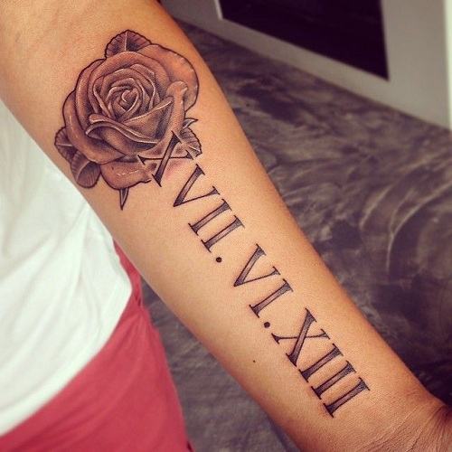 15 Best Roman Numeral Tattoo Designs, Ideas and Meanings