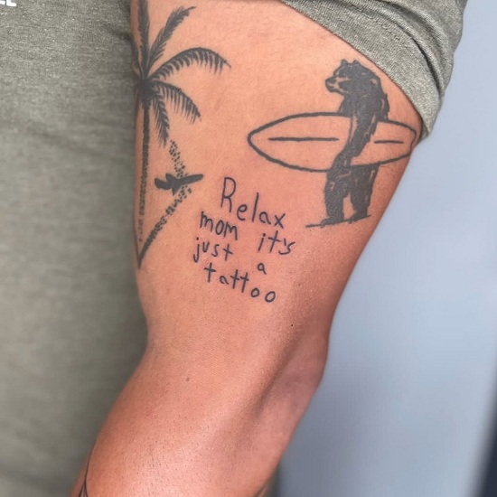 20 Amusingly Creative and Cool Funny Tattoo Designs