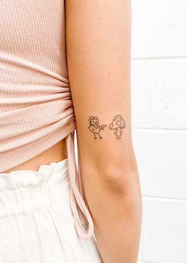 20 Amusingly Creative and Cool Funny Tattoo Designs