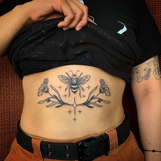 20 Attractive Stomach Tattoo Designs for Men and Women