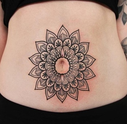 20 Attractive Stomach Tattoo Designs for Men and Women
