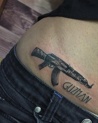 15 Exploding AK-47 Tattoo Designs for Gun Enthusiasts