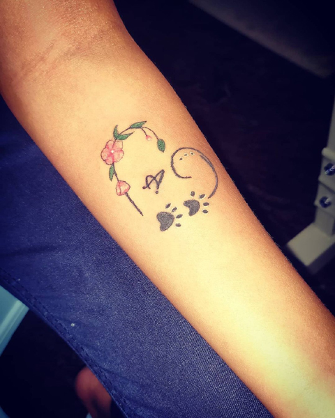 25 Beautiful A Letter Tattoo Designs and Ideas 2023