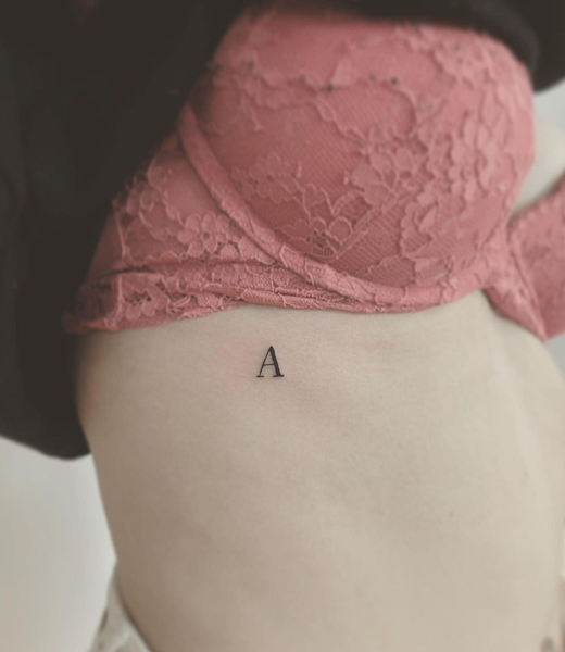25 Beautiful A Letter Tattoo Designs and Ideas 2023