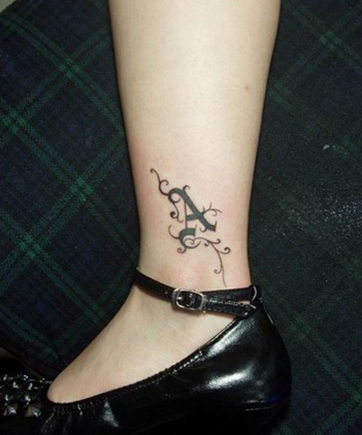 25 Beautiful A Letter Tattoo Designs and Ideas 2023