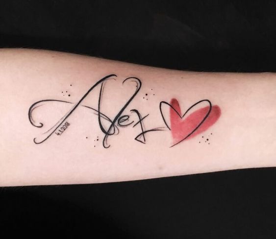 25 Beautiful A Letter Tattoo Designs and Ideas 2023