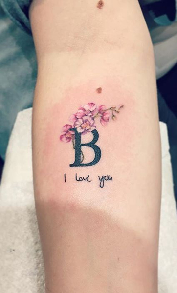 B Letter Tattoo Designs: 20 Exceptional Ideas In 2023