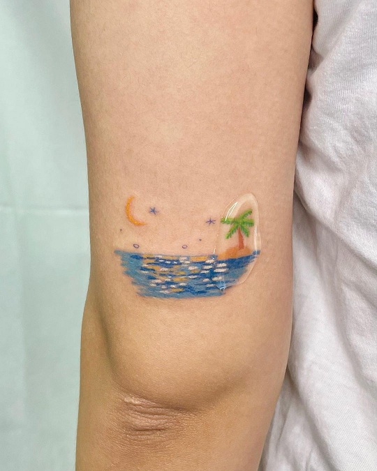 10 Beautiful Palm Tree Tattoo Ideas for the Nature Lover