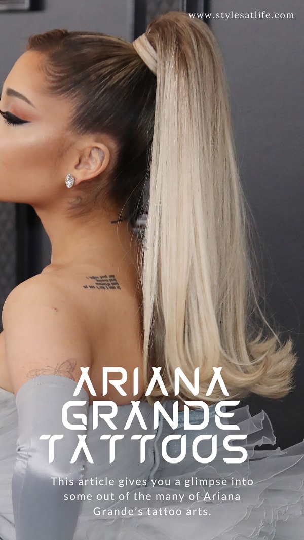 20 Best Ariana Grande Tattoos Collection | I Fashion Styles