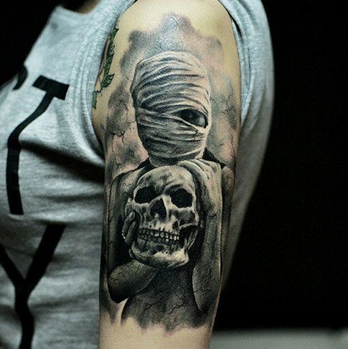 10 Fascinating Mummy Tattoo Designs for Men and Women