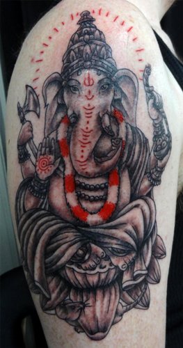 15+ Best Lord Ganesh Tattoo Designs For Men and Women