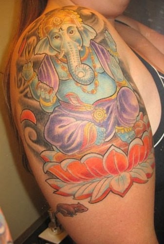 15+ Best Lord Ganesh Tattoo Designs For Men and Women
