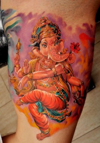 15+ Best Lord Ganesh Tattoo Designs For Men and Women