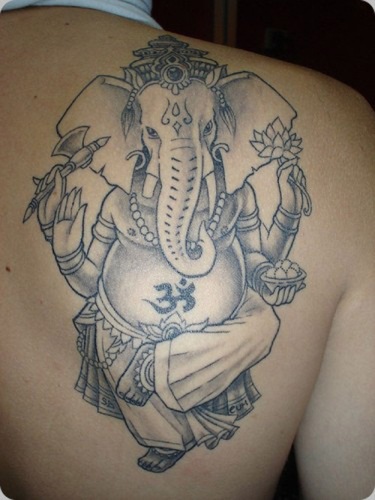 15+ Best Lord Ganesh Tattoo Designs For Men and Women