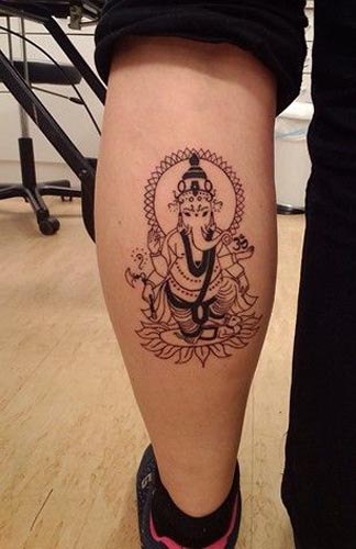 15+ Best Lord Ganesh Tattoo Designs For Men and Women