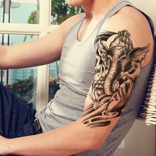 15+ Best Lord Ganesh Tattoo Designs For Men and Women