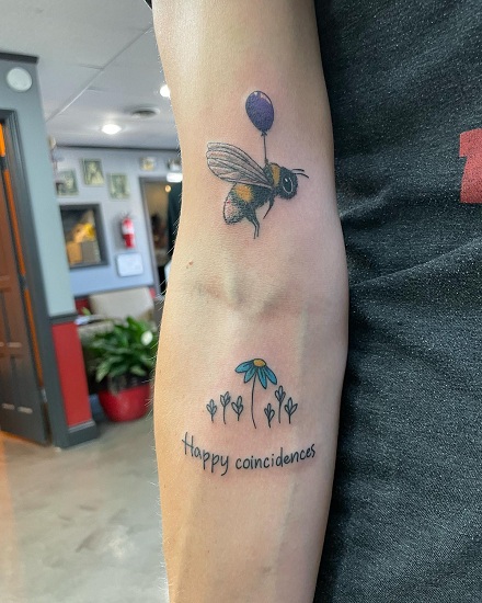 20 Inspiring Bee Tattoo Designs In 2023 | I Fashion Styles
