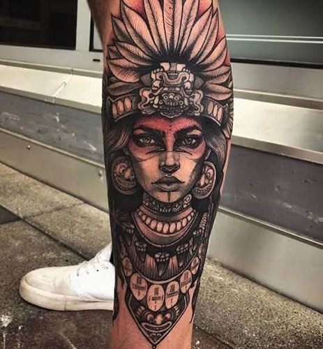 15 Aztec Tattoo Designs That Are Culturally Significant