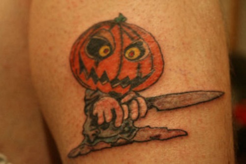 10+ Simple and Chic Pumpkin Tattoo Designs | I Fashion Styles