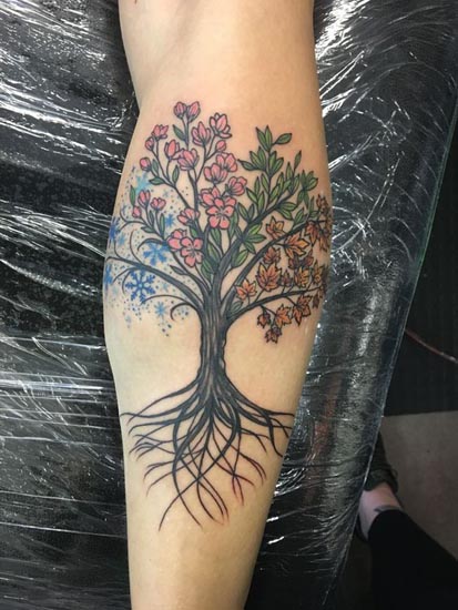 Top 25 Best Tree Tattoo Designs with Meanings | I Fashion Styles