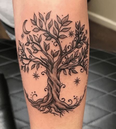Top 25 Best Tree Tattoo Designs with Meanings | I Fashion Styles