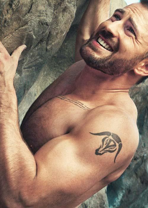 Chris Evans: 9 of His Hidden Tattoos With Meanings