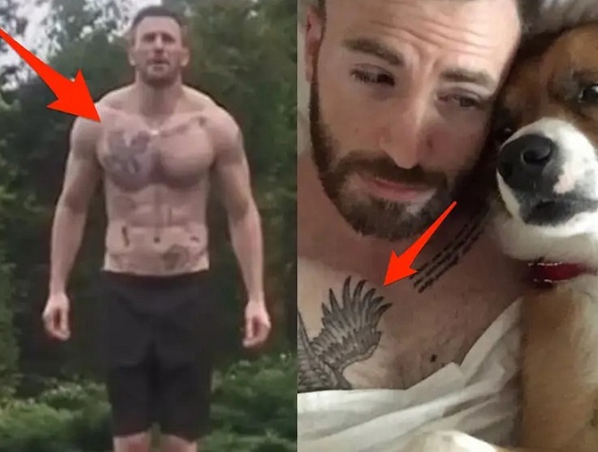 Chris Evans: 9 of His Hidden Tattoos With Meanings