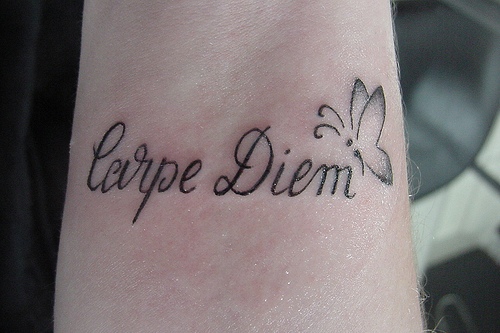 15 Best Carpe Diem Tattoo Designs And Ideas | I Fashion Styles