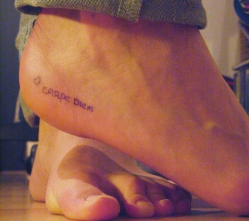 15 Best Carpe Diem Tattoo Designs And Ideas | I Fashion Styles