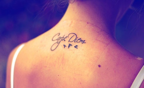 15 Best Carpe Diem Tattoo Designs And Ideas | I Fashion Styles