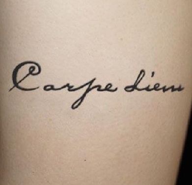 15 Best Carpe Diem Tattoo Designs And Ideas | I Fashion Styles