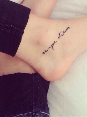 15 Best Carpe Diem Tattoo Designs And Ideas | I Fashion Styles