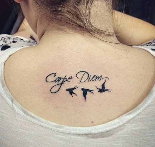 15 Best Carpe Diem Tattoo Designs And Ideas | I Fashion Styles