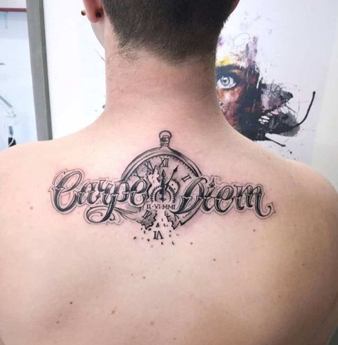 15 Best Carpe Diem Tattoo Designs And Ideas | I Fashion Styles