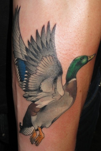 Top 9 Very Cute Duck Tattoo Designs With Images | I Fashion Styles