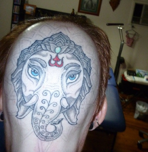 10+ Most Liked Head Tattoo Designs for Men and Women