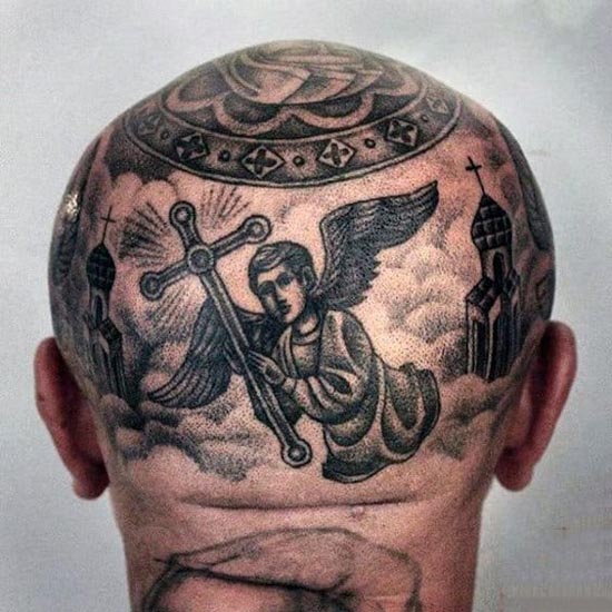 10+ Most Liked Head Tattoo Designs for Men and Women